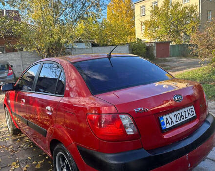 Красный Киа Рио, объемом двигателя 1.4 л и пробегом 215 тыс. км за 4100 $, фото 5 на Automoto.ua