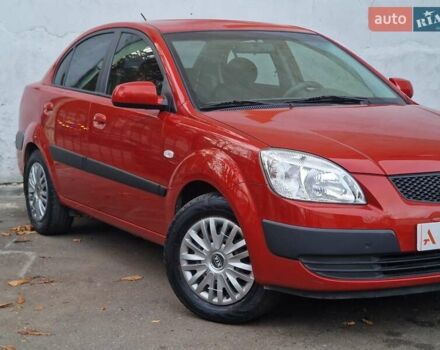 Красный Киа Рио, объемом двигателя 1.4 л и пробегом 100 тыс. км за 6990 $, фото 11 на Automoto.ua