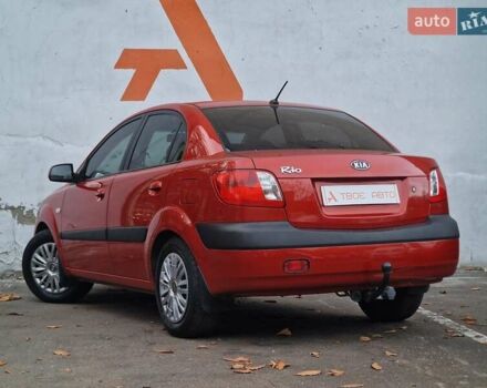 Красный Киа Рио, объемом двигателя 1.4 л и пробегом 100 тыс. км за 6990 $, фото 26 на Automoto.ua