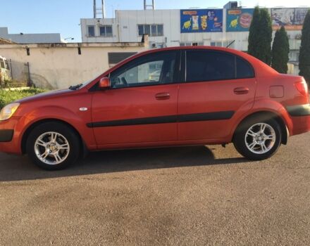 Красный Киа Рио, объемом двигателя 1.4 л и пробегом 116 тыс. км за 5800 $, фото 4 на Automoto.ua