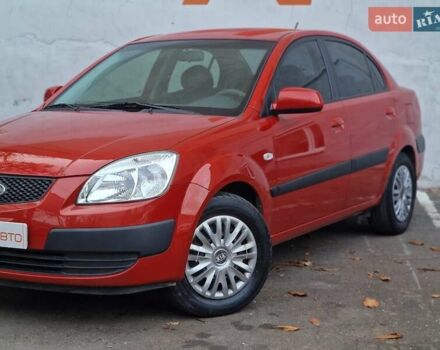 Красный Киа Рио, объемом двигателя 1.4 л и пробегом 100 тыс. км за 6990 $, фото 16 на Automoto.ua