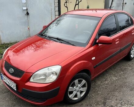 Красный Киа Рио, объемом двигателя 1.5 л и пробегом 198 тыс. км за 3999 $, фото 1 на Automoto.ua