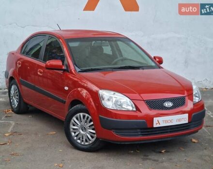 Красный Киа Рио, объемом двигателя 1.4 л и пробегом 100 тыс. км за 6990 $, фото 9 на Automoto.ua