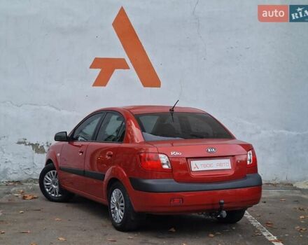 Красный Киа Рио, объемом двигателя 1.4 л и пробегом 100 тыс. км за 6990 $, фото 24 на Automoto.ua