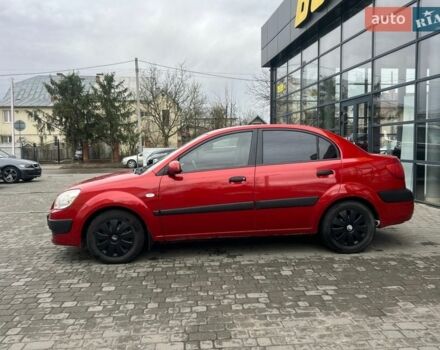 Красный Киа Рио, объемом двигателя 1.4 л и пробегом 274 тыс. км за 4100 $, фото 3 на Automoto.ua