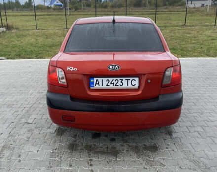 Кіа Ріо 2008 у Бородянке на Automoto.ua Червоний Кіа Ріо, об'ємом двигуна 1.4 л та пробігом 290 тис. км за 3999 $, фото 3 на Automoto.ua