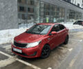 Красный Киа Рио, объемом двигателя 1.4 л и пробегом 212 тыс. км за 6000 $, фото 1 на Automoto.ua