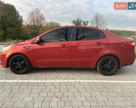 Красный Киа Рио, объемом двигателя 1.4 л и пробегом 202 тыс. км за 7300 $, фото 5 на Automoto.ua