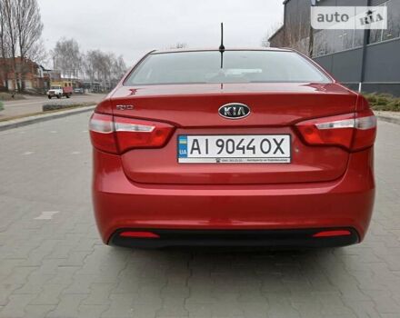 Красный Киа Рио, объемом двигателя 1.4 л и пробегом 85 тыс. км за 7500 $, фото 7 на Automoto.ua