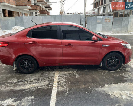 Красный Киа Рио, объемом двигателя 1.4 л и пробегом 212 тыс. км за 6000 $, фото 6 на Automoto.ua