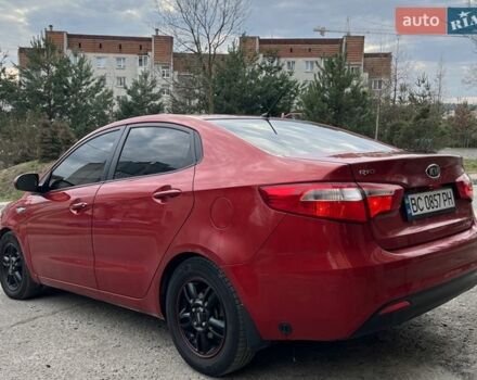 Красный Киа Рио, объемом двигателя 1.4 л и пробегом 214 тыс. км за 5900 $, фото 4 на Automoto.ua