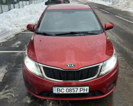 Красный Киа Рио, объемом двигателя 1.4 л и пробегом 212 тыс. км за 6000 $, фото 8 на Automoto.ua