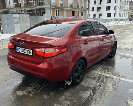 Красный Киа Рио, объемом двигателя 1.4 л и пробегом 212 тыс. км за 6000 $, фото 5 на Automoto.ua