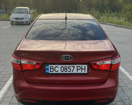 Красный Киа Рио, объемом двигателя 1.4 л и пробегом 202 тыс. км за 7300 $, фото 7 на Automoto.ua