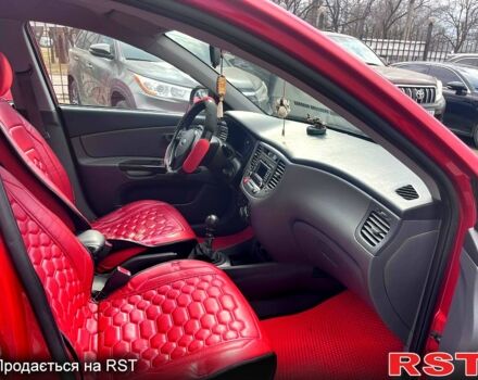 Красный Киа Рио, объемом двигателя 1.4 л и пробегом 113 тыс. км за 5899 $, фото 12 на Automoto.ua