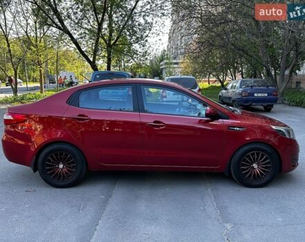 Красный Киа Рио, объемом двигателя 1.4 л и пробегом 190 тыс. км за 5999 $, фото 3 на Automoto.ua
