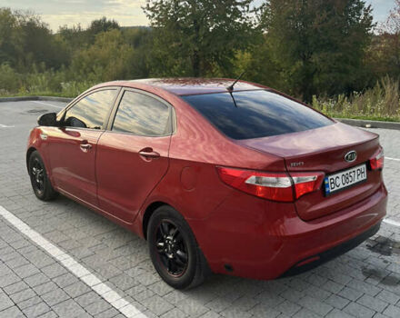 Красный Киа Рио, объемом двигателя 1.4 л и пробегом 202 тыс. км за 7300 $, фото 6 на Automoto.ua