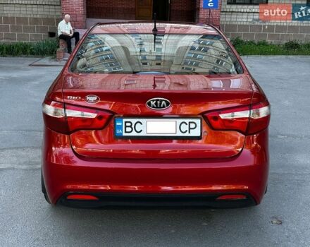 Красный Киа Рио, объемом двигателя 1.4 л и пробегом 190 тыс. км за 5999 $, фото 6 на Automoto.ua
