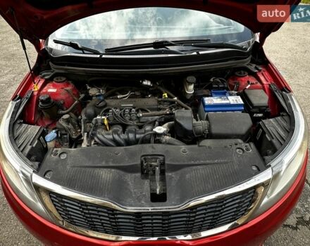 Красный Киа Рио, объемом двигателя 1.4 л и пробегом 190 тыс. км за 6350 $, фото 12 на Automoto.ua