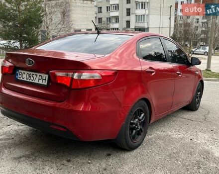 Красный Киа Рио, объемом двигателя 1.4 л и пробегом 214 тыс. км за 5900 $, фото 3 на Automoto.ua
