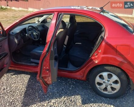 Красный Киа Рио, объемом двигателя 1.4 л и пробегом 198 тыс. км за 7500 $, фото 8 на Automoto.ua