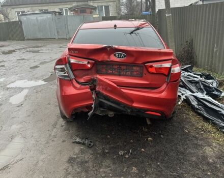 Красный Киа Рио, объемом двигателя 1.4 л и пробегом 200 тыс. км за 2500 $, фото 5 на Automoto.ua