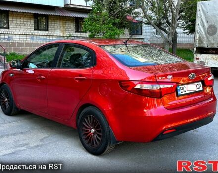 Красный Киа Рио, объемом двигателя 1.4 л и пробегом 190 тыс. км за 6350 $, фото 4 на Automoto.ua