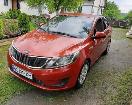 Красный Киа Рио, объемом двигателя 1.4 л и пробегом 134 тыс. км за 6099 $, фото 7 на Automoto.ua