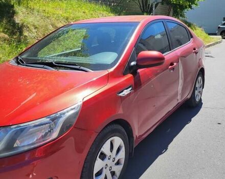 Красный Киа Рио, объемом двигателя 1.4 л и пробегом 126 тыс. км за 7900 $, фото 3 на Automoto.ua