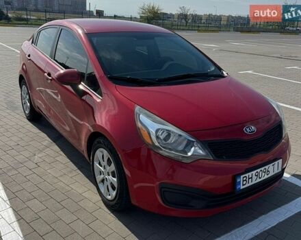 Красный Киа Рио, объемом двигателя 1.59 л и пробегом 223 тыс. км за 5999 $, фото 2 на Automoto.ua