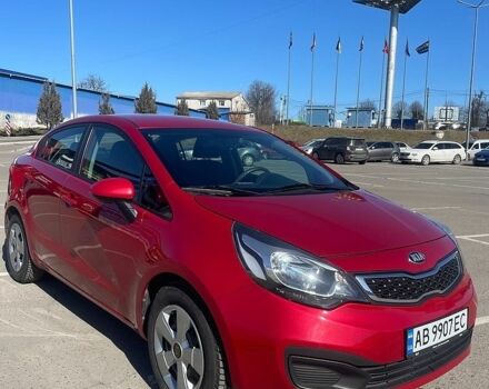 Красный Киа Рио, объемом двигателя 1.59 л и пробегом 89 тыс. км за 8950 $, фото 1 на Automoto.ua