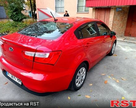 Красный Киа Рио, объемом двигателя 1.6 л и пробегом 90 тыс. км за 10900 $, фото 2 на Automoto.ua