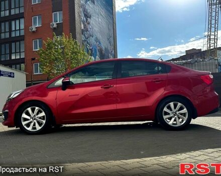 Красный Киа Рио, объемом двигателя 1.4 л и пробегом 84 тыс. км за 13200 $, фото 3 на Automoto.ua