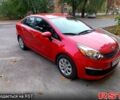 Красный Киа Рио, объемом двигателя 1.6 л и пробегом 90 тыс. км за 10900 $, фото 1 на Automoto.ua