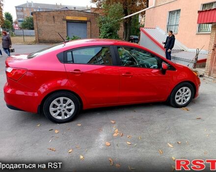 Красный Киа Рио, объемом двигателя 1.6 л и пробегом 90 тыс. км за 10900 $, фото 1 на Automoto.ua