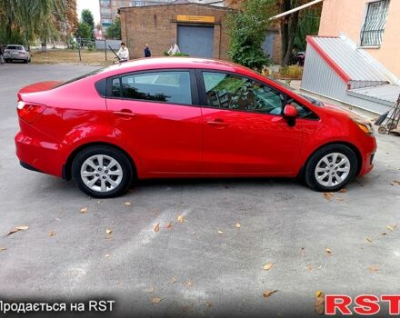 Красный Киа Рио, объемом двигателя 1.6 л и пробегом 90 тыс. км за 10900 $, фото 9 на Automoto.ua