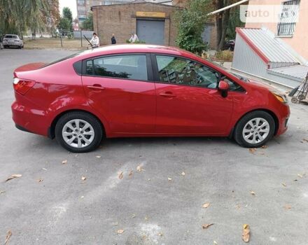 Красный Киа Рио, объемом двигателя 1.59 л и пробегом 85 тыс. км за 9950 $, фото 3 на Automoto.ua