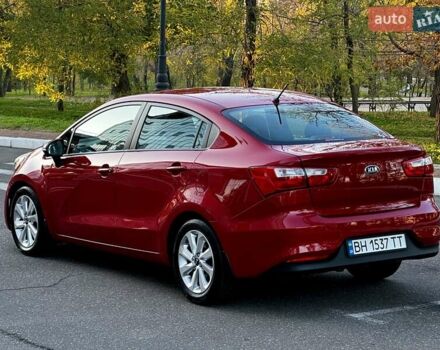 Красный Киа Рио, объемом двигателя 1.4 л и пробегом 64 тыс. км за 13400 $, фото 13 на Automoto.ua