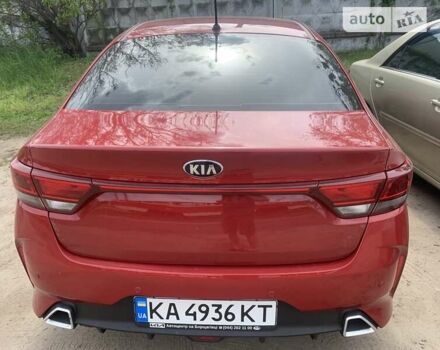 Красный Киа Рио, объемом двигателя 1.37 л и пробегом 51 тыс. км за 14777 $, фото 5 на Automoto.ua