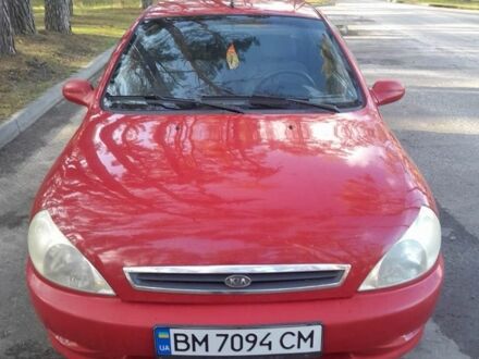Красный Киа Рио, объемом двигателя 1.3 л и пробегом 323 тыс. км за 2200 $, фото 1 на Automoto.ua