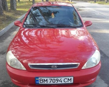 Красный Киа Рио, объемом двигателя 1.3 л и пробегом 323 тыс. км за 2200 $, фото 1 на Automoto.ua