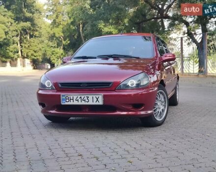 Красный Киа Рио, объемом двигателя 1.5 л и пробегом 185 тыс. км за 3500 $, фото 1 на Automoto.ua
