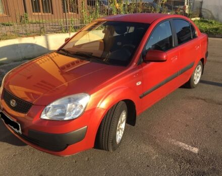 Красный Киа Рио, объемом двигателя 1.4 л и пробегом 116 тыс. км за 5800 $, фото 1 на Automoto.ua