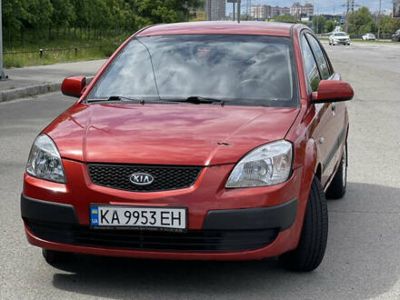 Киа Рио 2008 в Киеве на Automoto.ua Красный Киа Рио, объемом двигателя 1.4 л и пробегом 165 тыс. км за 4200 $, фото 1 на Automoto.ua