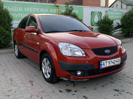 Красный Киа Рио, объемом двигателя 1.4 л и пробегом 24 тыс. км за 6800 $, фото 1 на Automoto.ua