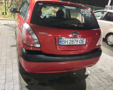 Красный Киа Рио, объемом двигателя 1.4 л и пробегом 174 тыс. км за 4500 $, фото 1 на Automoto.ua