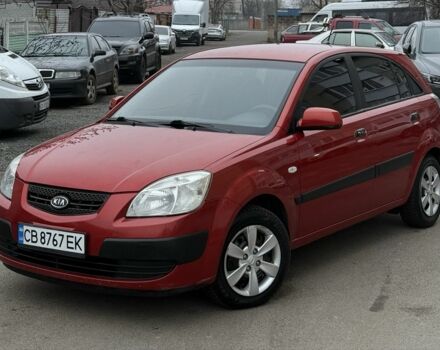 Красный Киа Рио, объемом двигателя 1.4 л и пробегом 288 тыс. км за 4700 $, фото 1 на Automoto.ua