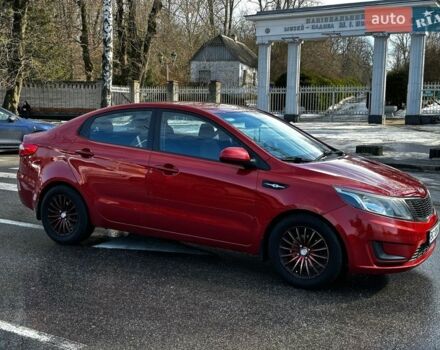 Красный Киа Рио, объемом двигателя 1.4 л и пробегом 190 тыс. км за 6350 $, фото 1 на Automoto.ua