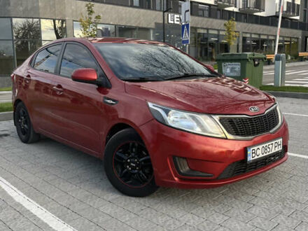 Киа Рио 2011 в Львове на Automoto.ua Красный Киа Рио, объемом двигателя 1.4 л и пробегом 202 тыс. км за 7300 $, фото 1 на Automoto.ua