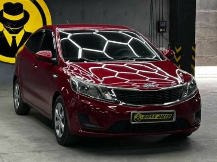 Красный Киа Рио, объемом двигателя 1.4 л и пробегом 181 тыс. км за 6900 $, фото 1 на Automoto.ua